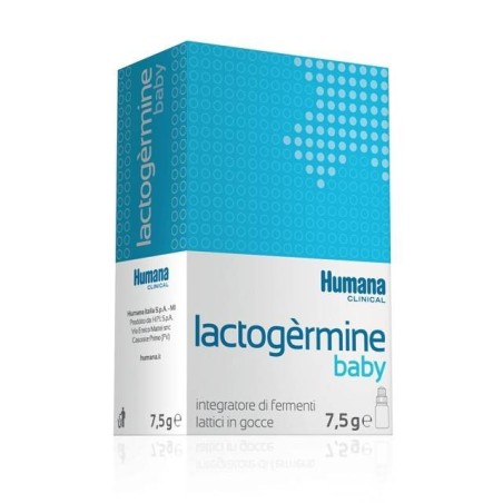 Humana Italia Lactogermine Baby Gocce Flacone Da 7,5 G Con Tappo Serbatoioe Contagocce