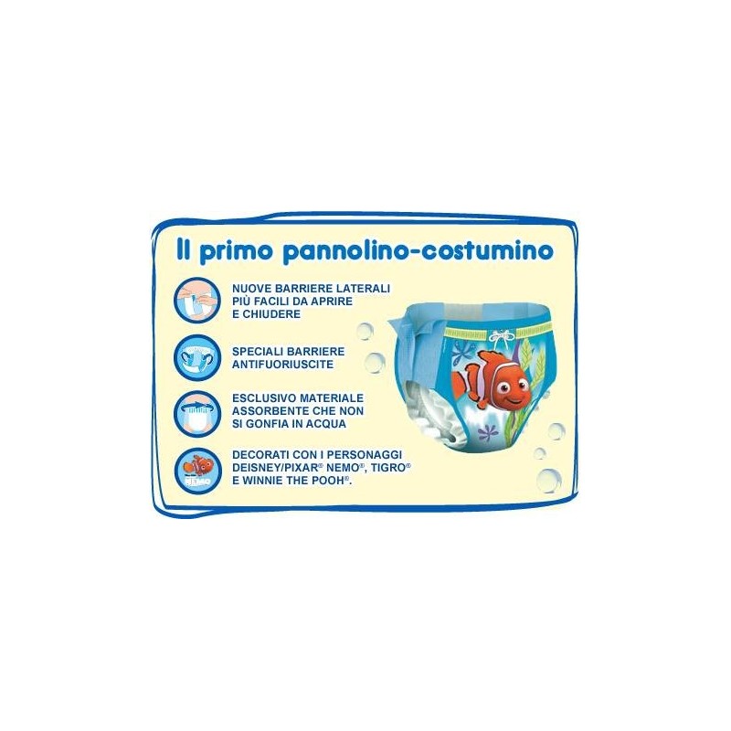 Kimberly Clark Italia Little Swimmers Pannolino Large 12-18 Kg