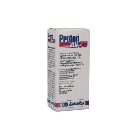 Biotrading Unipersonale Proton Dk 50 Gocce 20 Ml