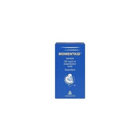 Angelini Pharma Momentkid Bambini 100 Mg/5 Ml Sospensione Orale Ibuprofene