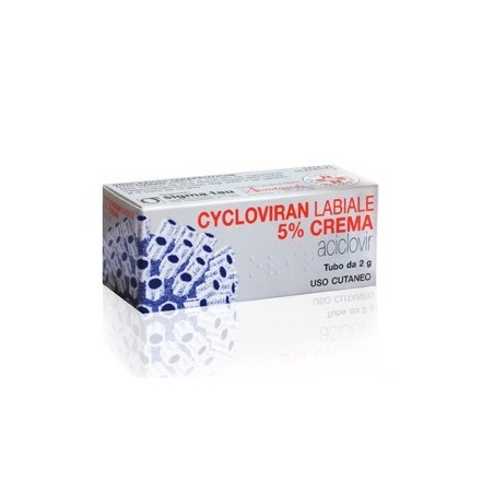 Alfasigma Cycloviran Labiale 5% Crema Aciclovir