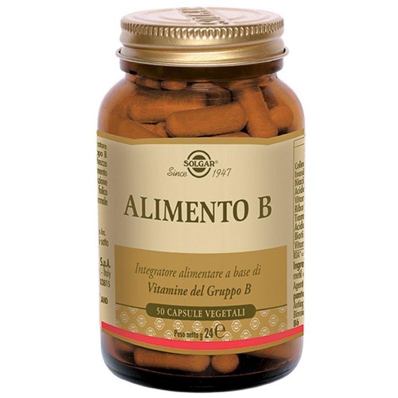 Solgar It. Multinutrient Alimento B 50 Capsule Vegetali Flacone 24 G