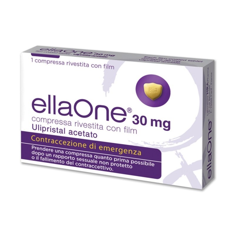 Perrigo Italia Ellaone 30 Mg Compressa Rivestita Con Film Ulipristal Acetato