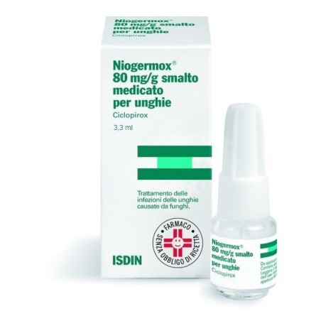 Polichem Niogermox 80 Mg/g Smalto Medicato Per Unghie Ciclopirox