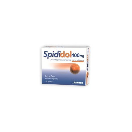 Zambon Italia Spididol 400 Mg Compresse Rivestite Con Film Spididol 400 Mg Granulato Per Soluzione Orale Gusto Albicocca Ibuprof