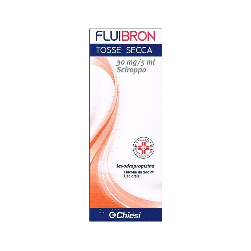 Chiesi Italia Fluibron Tosse Secca 30 Mg/5 Ml Sciroppo Levodropropizina