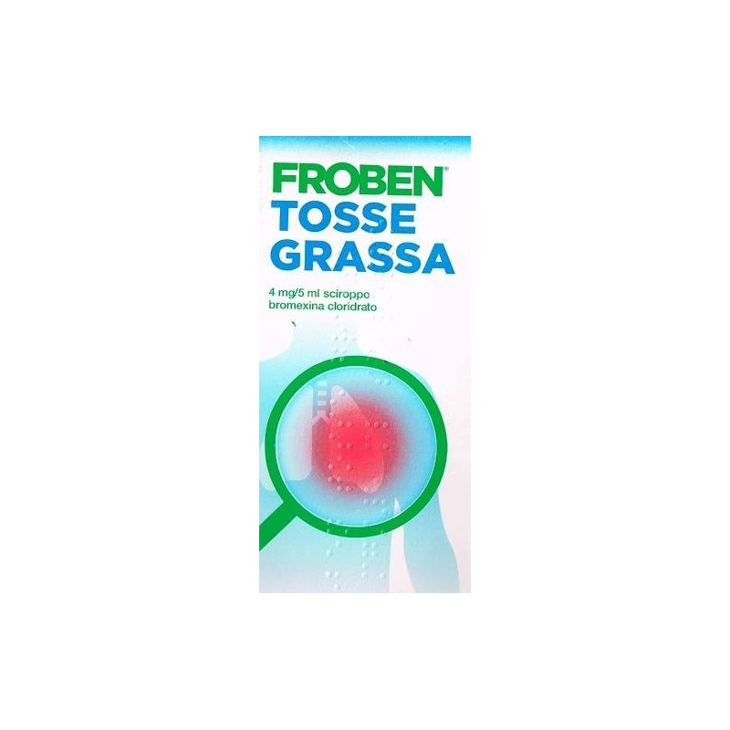 Mylan Froben Tosse Grassa 4 Mg/5 Ml Sciroppo Bromexina Cloridrato Medicinale Equivalente