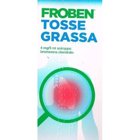 Mylan Froben Tosse Grassa 4 Mg/5 Ml Sciroppo Bromexina Cloridrato Medicinale Equivalente