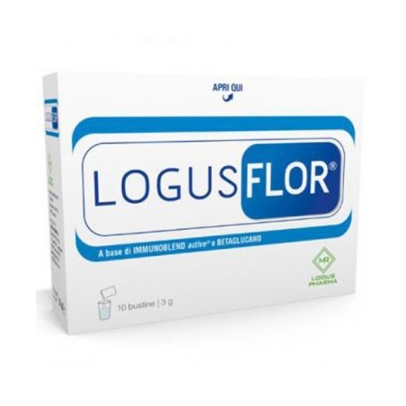 Logus Pharma Logusflor 10 Bustine 3 Grammi