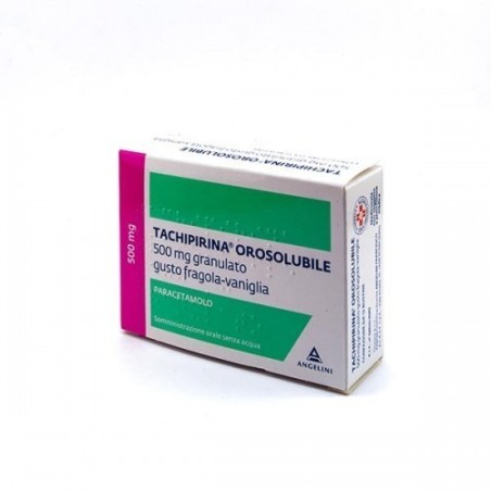 Angelini Tachipirina Orosolubile 500 Mg Granulato Gusto Fragola-vaniglia Paracetamolo