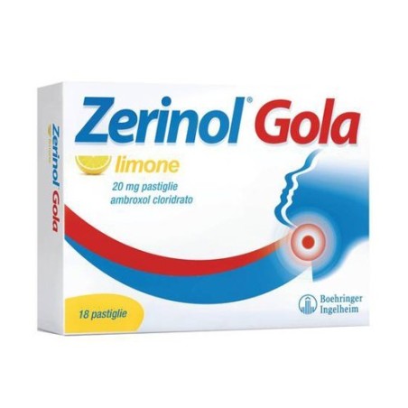 Zentiva Italia Zerinol Gola 20 Mg Pastiglie Ambroxolo Cloridrato