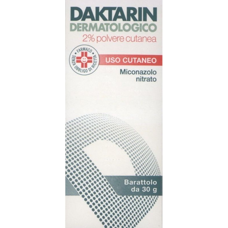 Johnson & Johnson Daktarin Dermatologico 20 Mg/g Polvere Cutanea Miconazolo Nitrato