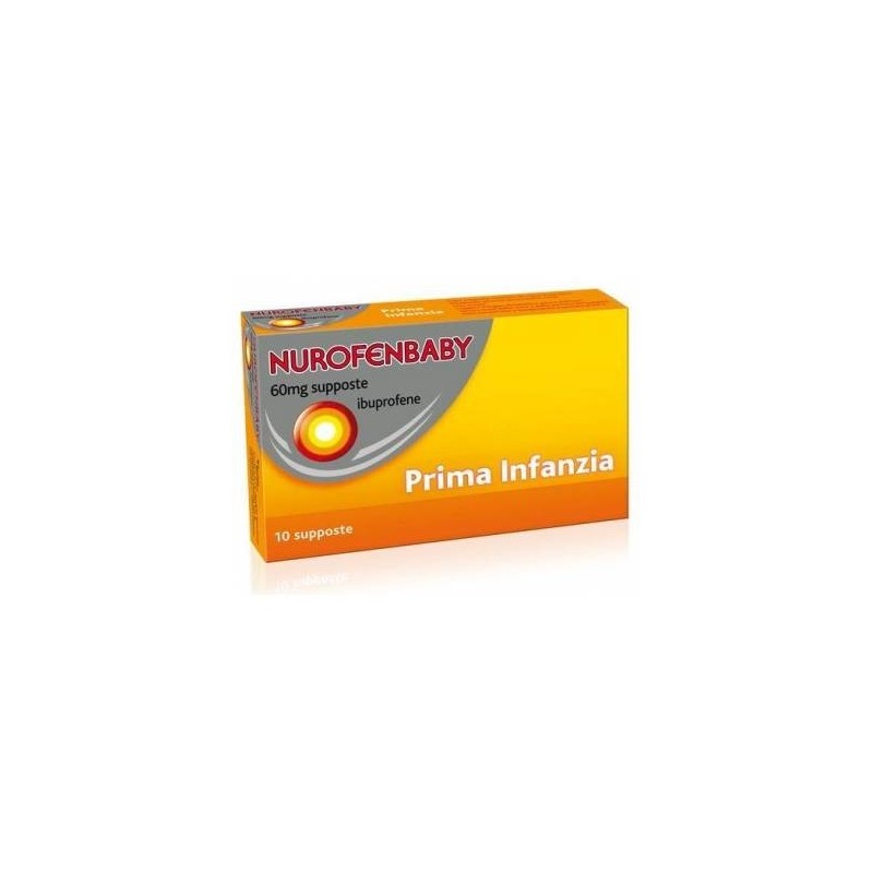 Reckitt Benckiser H. Nurofenbaby 60 Mg Supposte Ibuprofene