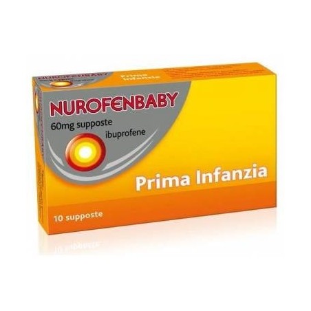 Reckitt Benckiser H. Nurofenbaby 60 Mg Supposte Ibuprofene