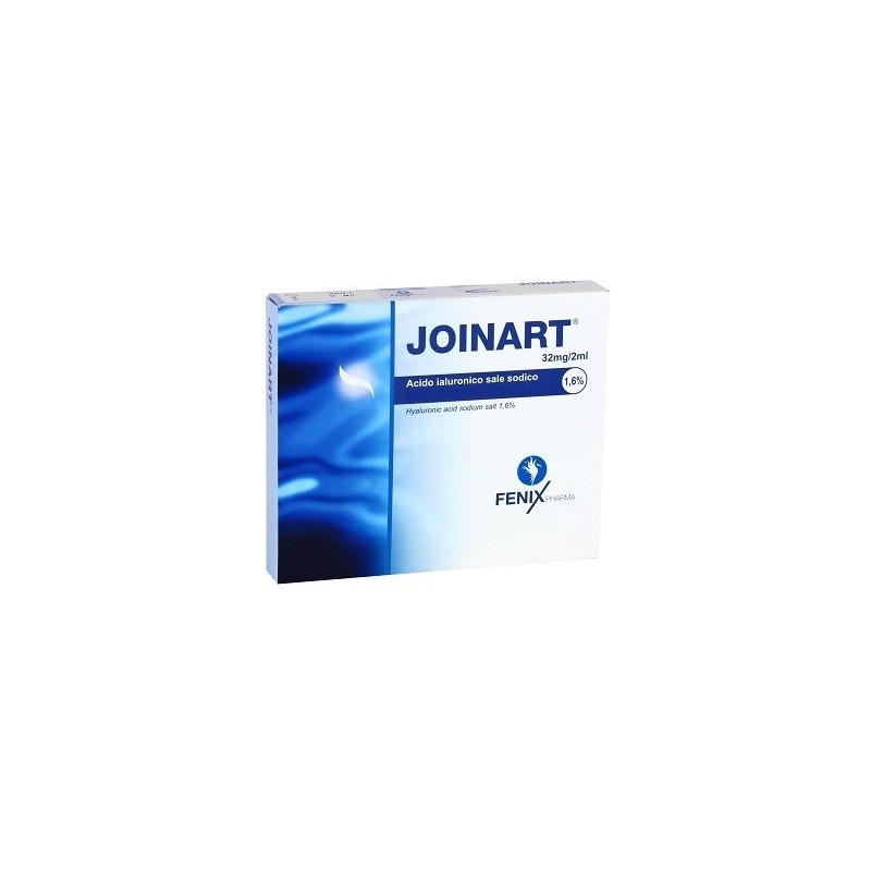 S. F. Group Siringa Intra-articolare Joinart Acido Ialuronico 1,6% 2 Ml 3 Pezzi