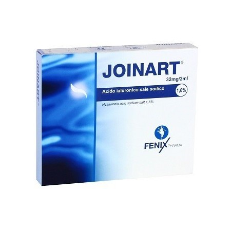 S. F. Group Siringa Intra-articolare Joinart Acido Ialuronico 1,6% 2 Ml 3 Pezzi