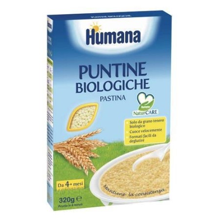 Humana Italia Humana Puntine Biologiche Pastina 320 G