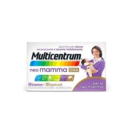 Haleon Italy Multicentrum Neo Mamma Dha 30 Compresse + 30 Capsule Molli