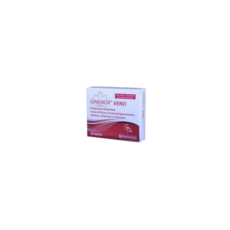 Sterling Farmaceutici Ginemox Veno 30 Capsule