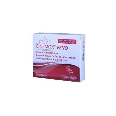 Sterling Farmaceutici Ginemox Veno 30 Capsule