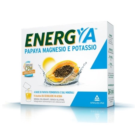 Angelini Energya Papaya Magnesio Potassio 14 Bustine