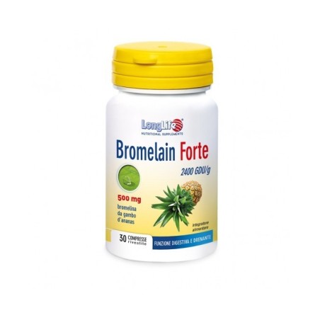 Longlife Bromelain Forte 30 Compresse