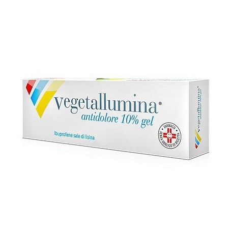 Pietrasanta Pharma Vegetallumina Antidolore 10% Gel Ibuprofene Sale Di Lisina