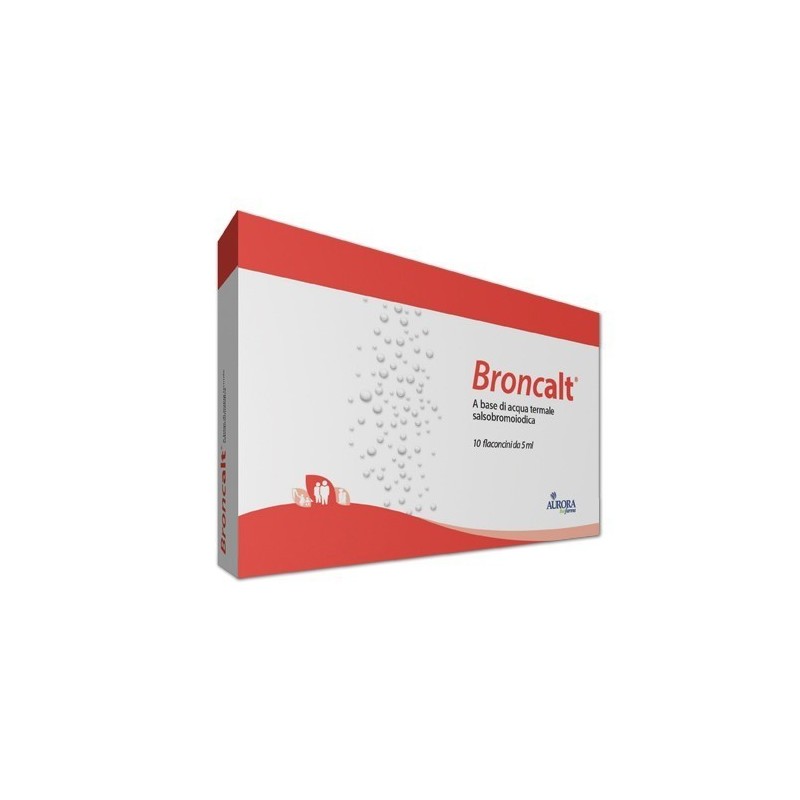 Aurora Biofarma Broncalt Soluzione Di Irrigazione Nasale 10 Flaconcini Da 5 Ml