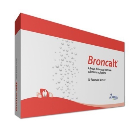 Aurora Biofarma Broncalt Soluzione Di Irrigazione Nasale 10 Flaconcini Da 5 Ml