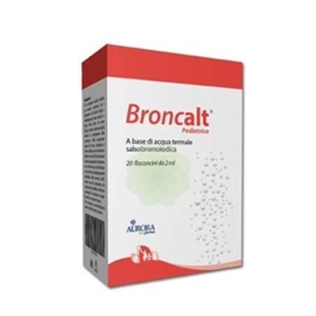 Aurora Biofarma Broncalt Strip Pediatrico Soluzione Irrigazione Nasale 20 Flaconcini Da 2 Ml