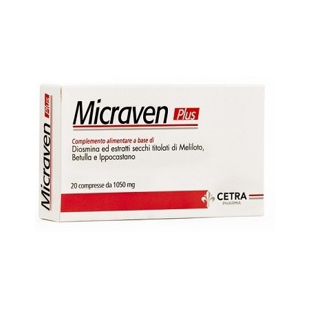 Cetra Pharma Micraven Plus 20 Compresse Da 1030 Mg