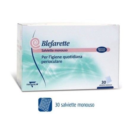 Polifarma Salviettine Oculari Medicate Blefarette Senza Parabeni Senza Silicone Senza Alcool 30 Pezzi