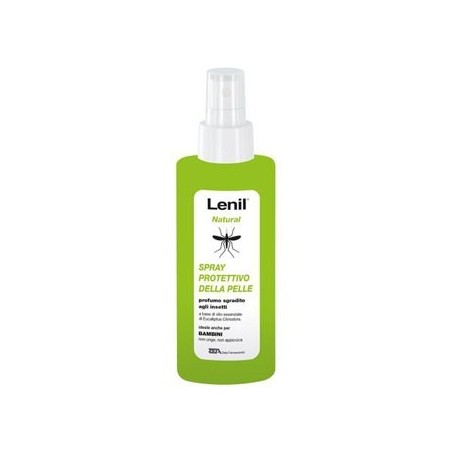 Zeta Farmaceutici Lenil Natural Soluzione Antizanzara In Flacone + Pompa Spray 100 Ml