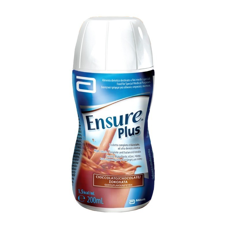 Abbott Ensure Plus Cioccolato 4 Bottiglie Da 200 Ml