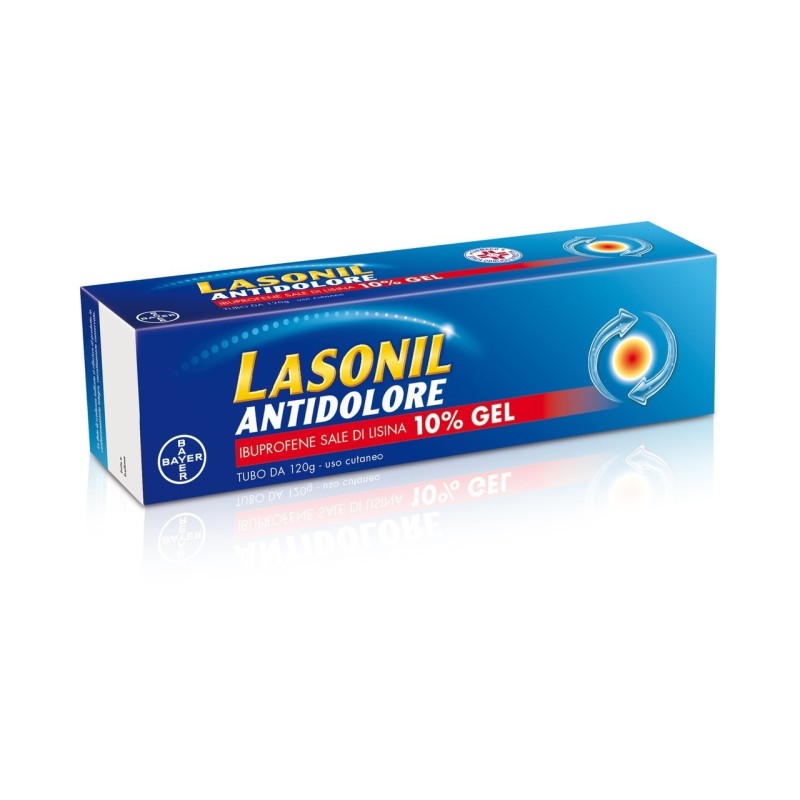 Bayer Lasonil Antidolore 10% Gel Ibuprofene Sale Di Lisina