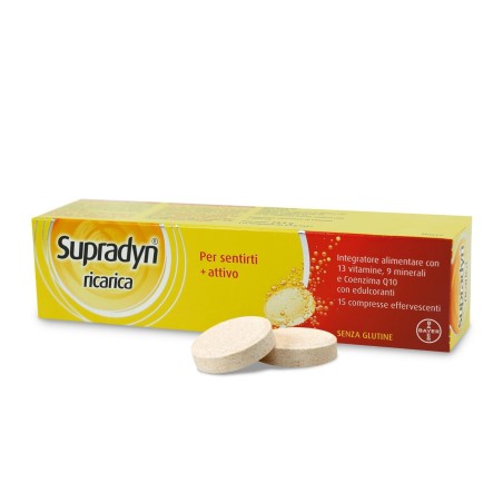 Bayer Supradyn Ricarica 15 Compresse Effervescenti