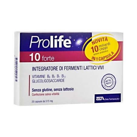 Zeta Farmaceutici Prolife 10 Forte 20 Capsule