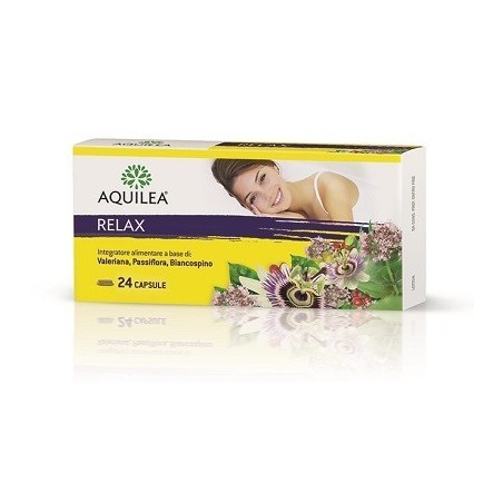 Uriach Italy Aquilea Relax 24 Capsule Vegane