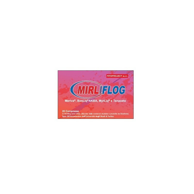 Fitoproject Mirliflog 20 Compresse