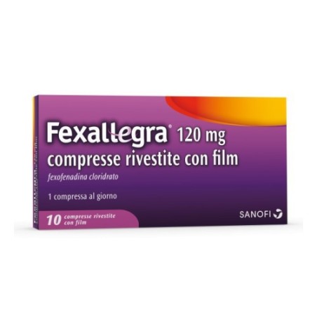 Fexallegra 120 Mg Compresse Rivestite Con Film Fexofenadina Cloridrato