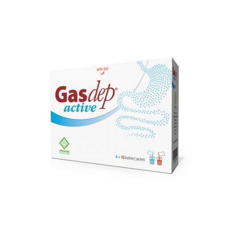 Erbozeta Gasdep Active 6+12 Bustine