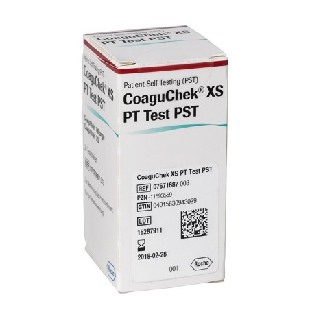 Roche Diagnostics Coaguchek Xs Pt Pst 24 Strisce Test