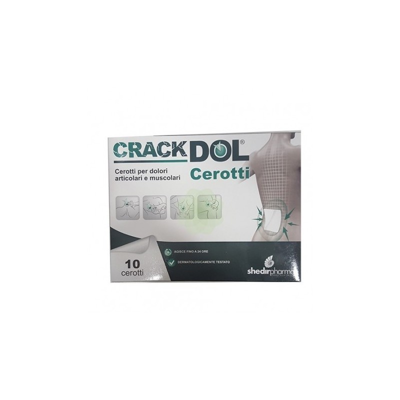 Shedir Pharma Unipersonale Cerotto Crackdol 10 Pezzi