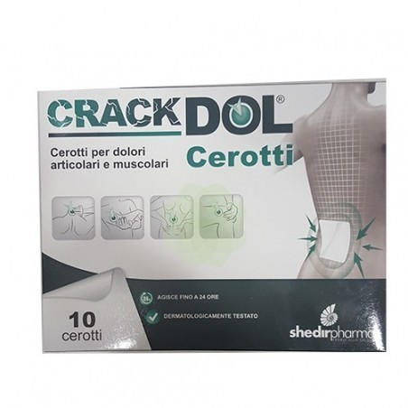 Shedir Pharma Unipersonale Cerotto Crackdol 10 Pezzi