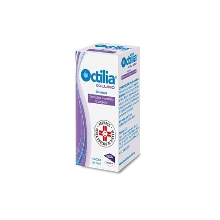 Ibsa Farmaceutici Italia Octilia 0,5 Mg/ml Collirio, Soluzione, Flacone Da 10 Ml Tetrizolina Cloridrato