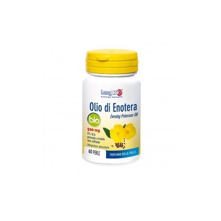 Longlife Olio Enotera Bio 60 Perle 500 Mg