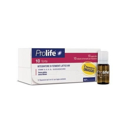 Zeta Farmaceutici Prolife 10 Forte 10 Flaconcini Da 8 Ml