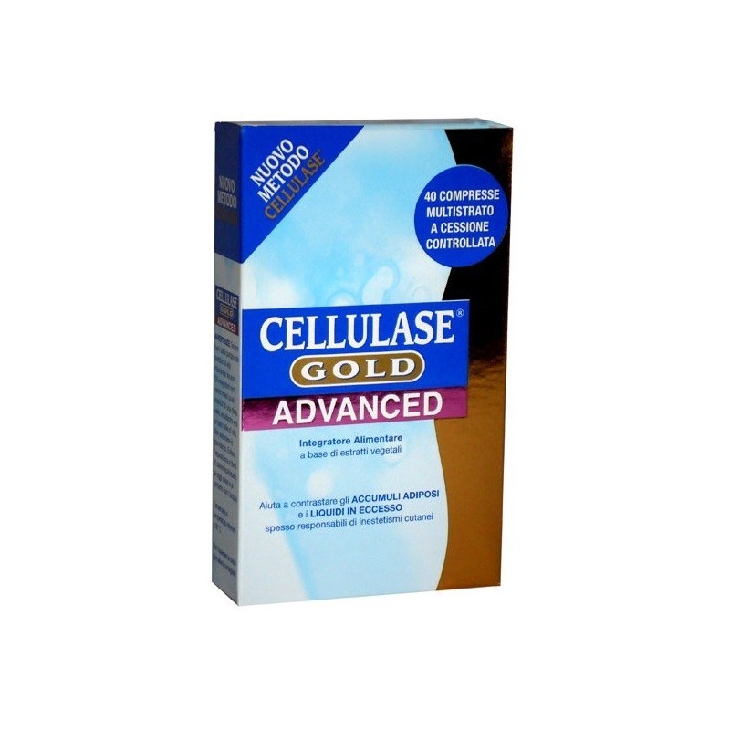 Perrigo Italia Cellulase Gold Advance 40 Compresse