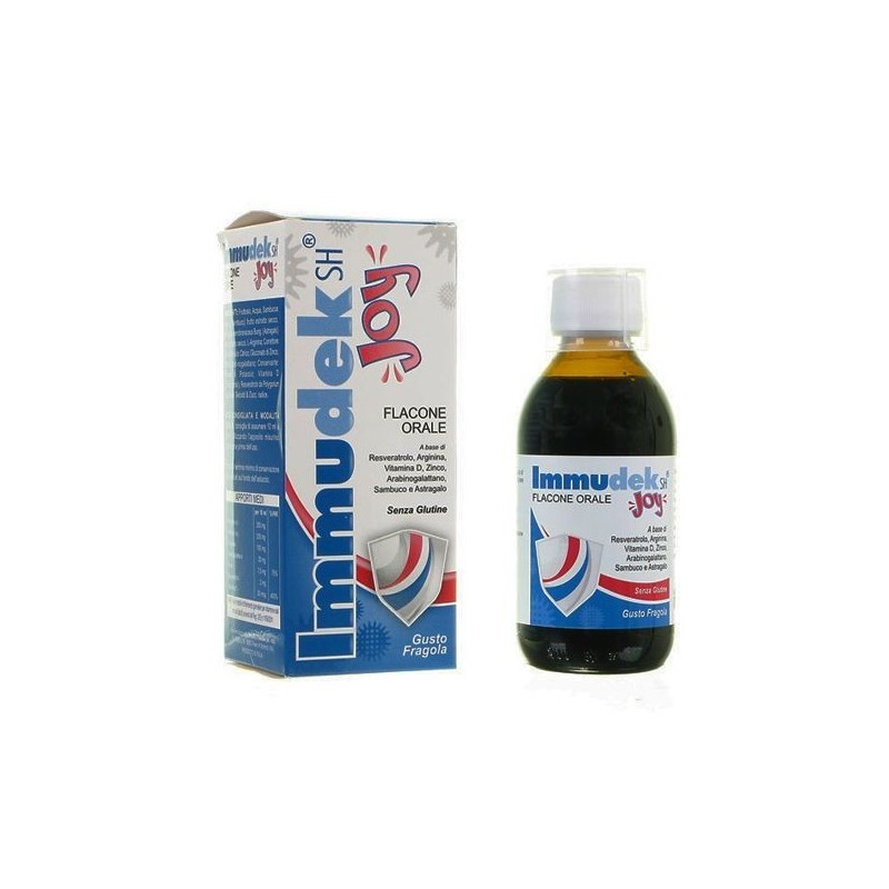 Shedir Pharma Unipersonale Immudek Joy Gusto Fragola 200 Ml