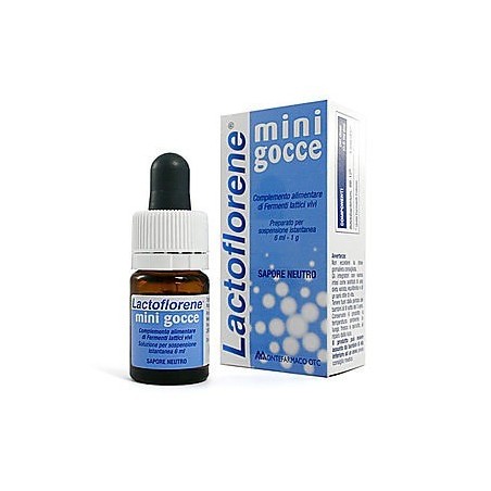 Montefarmaco Otc Lactoflorene Mini Gocce 6 Ml + Bustina Da 1 G